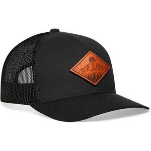 Mountain trucker hat mesh snapback hiking camping golf cap for men and women